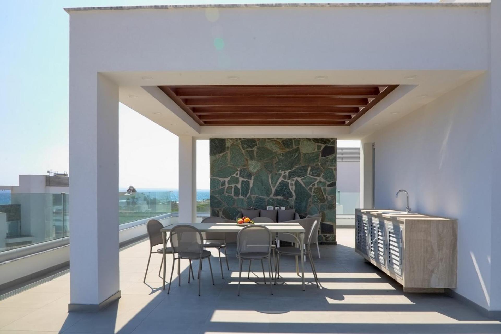 Beachfront Luxury Villa Idania Айя Напа Екстериор снимка